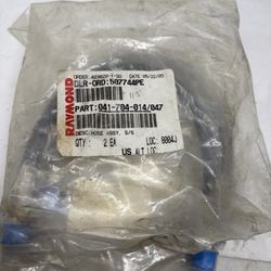 NEW  Lot of 2 Raymond 423829-1-SO Hose Assy 507744PE 041-704-014/047