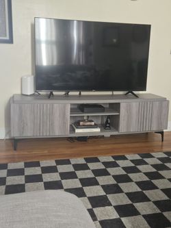 72 Inch Grey TV Stand