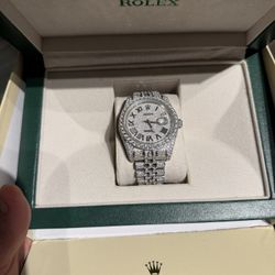 Moissanite Watch PRICED FOR TODAY ONLY 