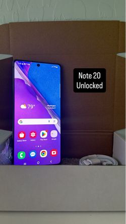 Samsung Note 20 5G. Like New And Unlocked!