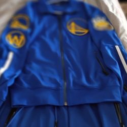 Pro Standard Golden State Warriors Track Suit 