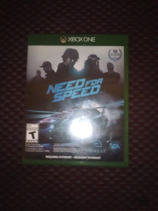 Need For Speed Xbox One 