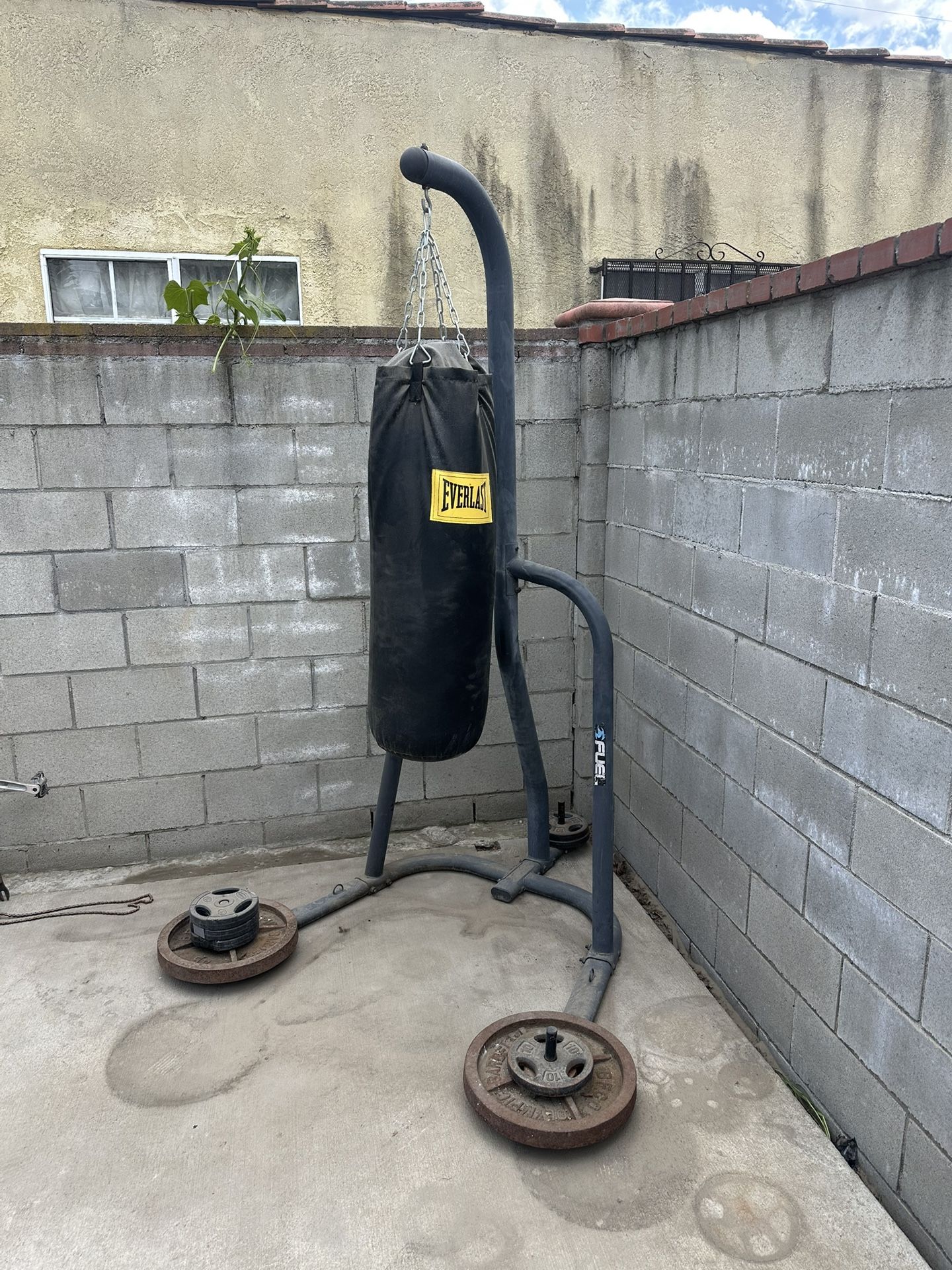 Punching Bag And Stand