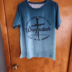 Isaiah 42:16 Womens Shirt L