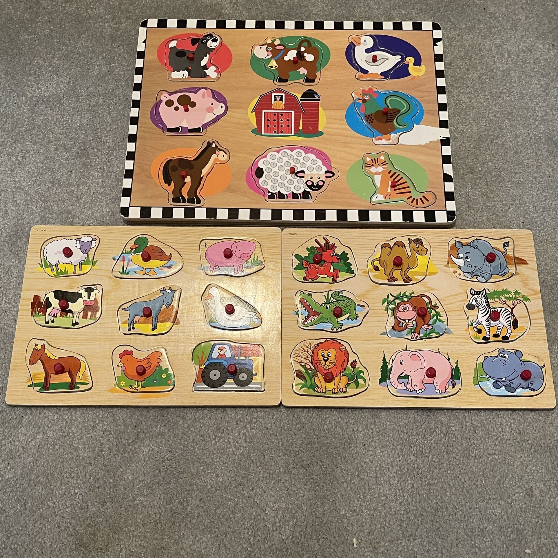 Wooden Puzzles **PENDING PICKUP**