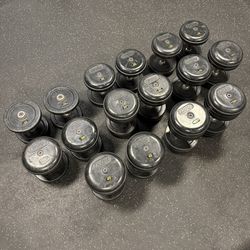 15lb - 50lb TROY (Commercial Grade) Dumbbell Set