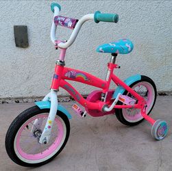 Peppa Pig 12" Kids Bike with Training Wheels!