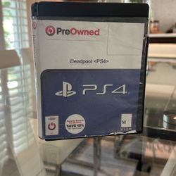 Deadpool PS4