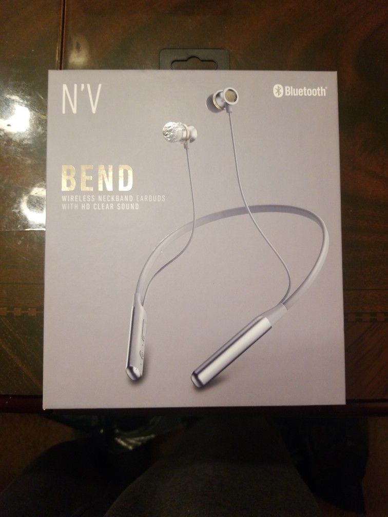 N'V Bend Wireless Neckband Earbuds