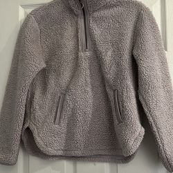 CUDDLY SHERPA— Purple Sweater
