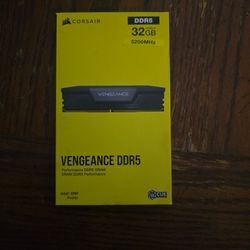 Corsair Vengeance DDR5 5200MHz Ram 32gig