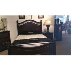 Frame Bed And Box Spring 