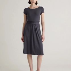 Quince Dress XL Gray