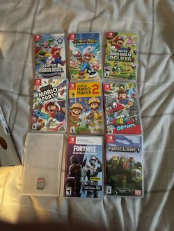 Nintendo Switch Game Bundle – 8 Games