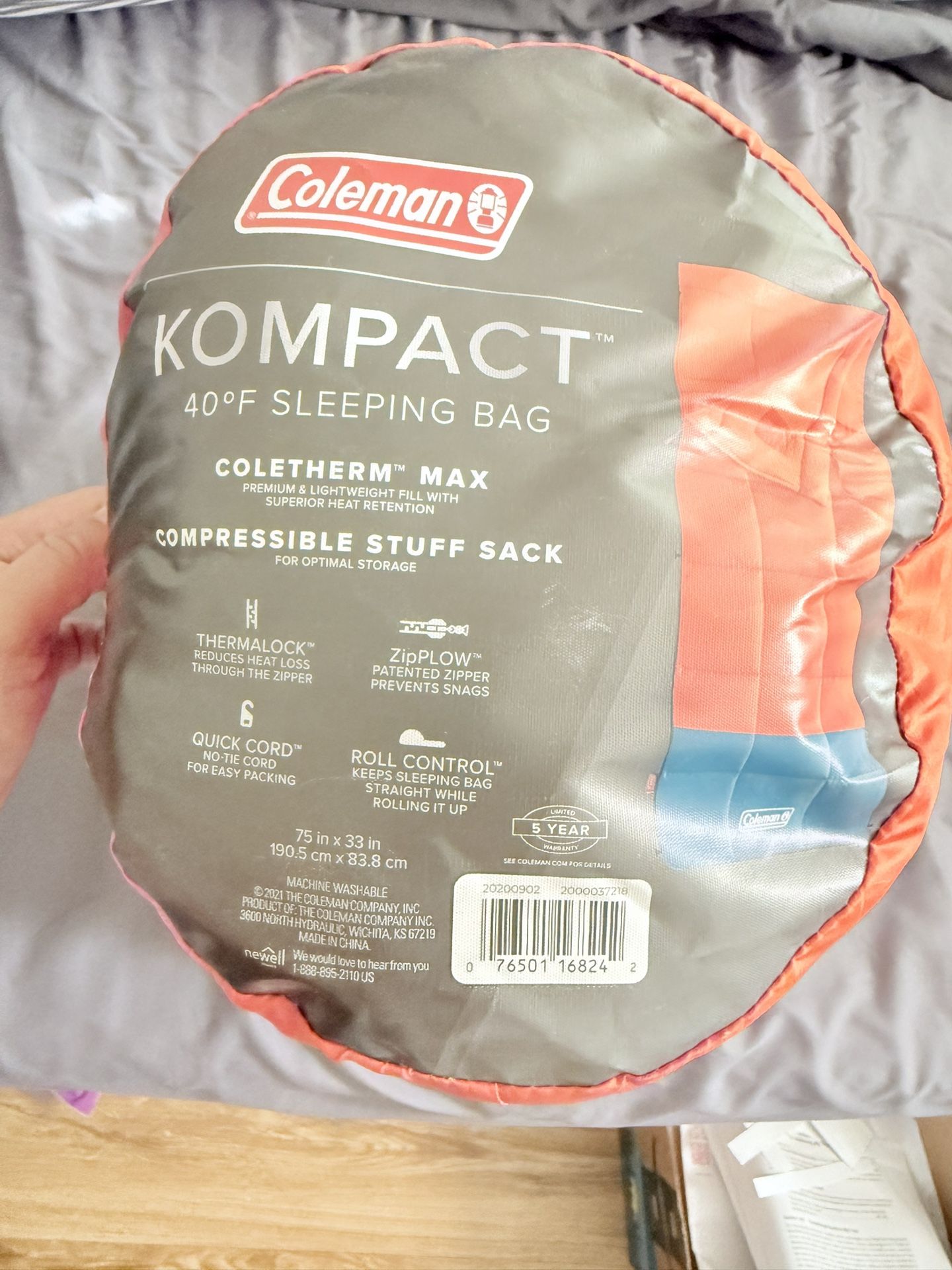 Coleman Kompact Sleeping Bag 40D