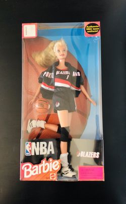 1998 Portland Trailblazers Blazers NBA Basketball Mattel Barbie Doll Toy - BRAND NEW!!