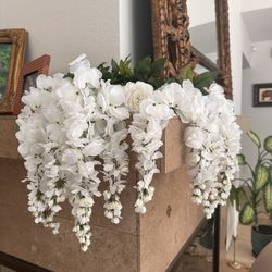 Faux Wisteria Bush 