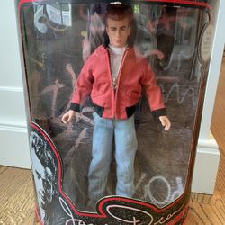 1994 James Dean the Legend Lives on Limited Edition "Rebel Rouser" Doll by DSI. Condition is new as the doll itself never appears to have been taken o