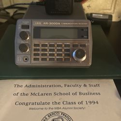 AOR Wideband Communications Receiver O Ou AR-3000A All-Mode 100kHz - 2036MHz