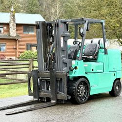 Forklift Mitsubishi LPG 15,000 lb Capacity 