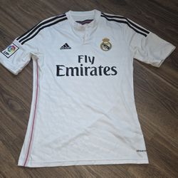 2015 Adidas Real Madrid Home Soccer Jersey James Rodriguez Men S Colombia Liga