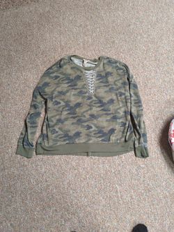 Camo Pullover