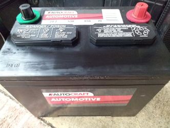 Autocraft group 24 truck car battery perfect condition