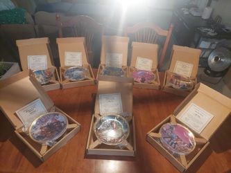 Star Trek 20th Anniversary Commemorative  Collection Plates 