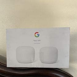 Google Nest WiFi - Router And Point