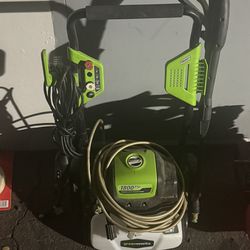 Green works 1800 Psi Pressure washer