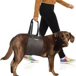 Labra Veterinarian Approved Dog Canine K9 Sling Lift Adjustable Straps Support Harness Helps with Loss of Stability 

Size L