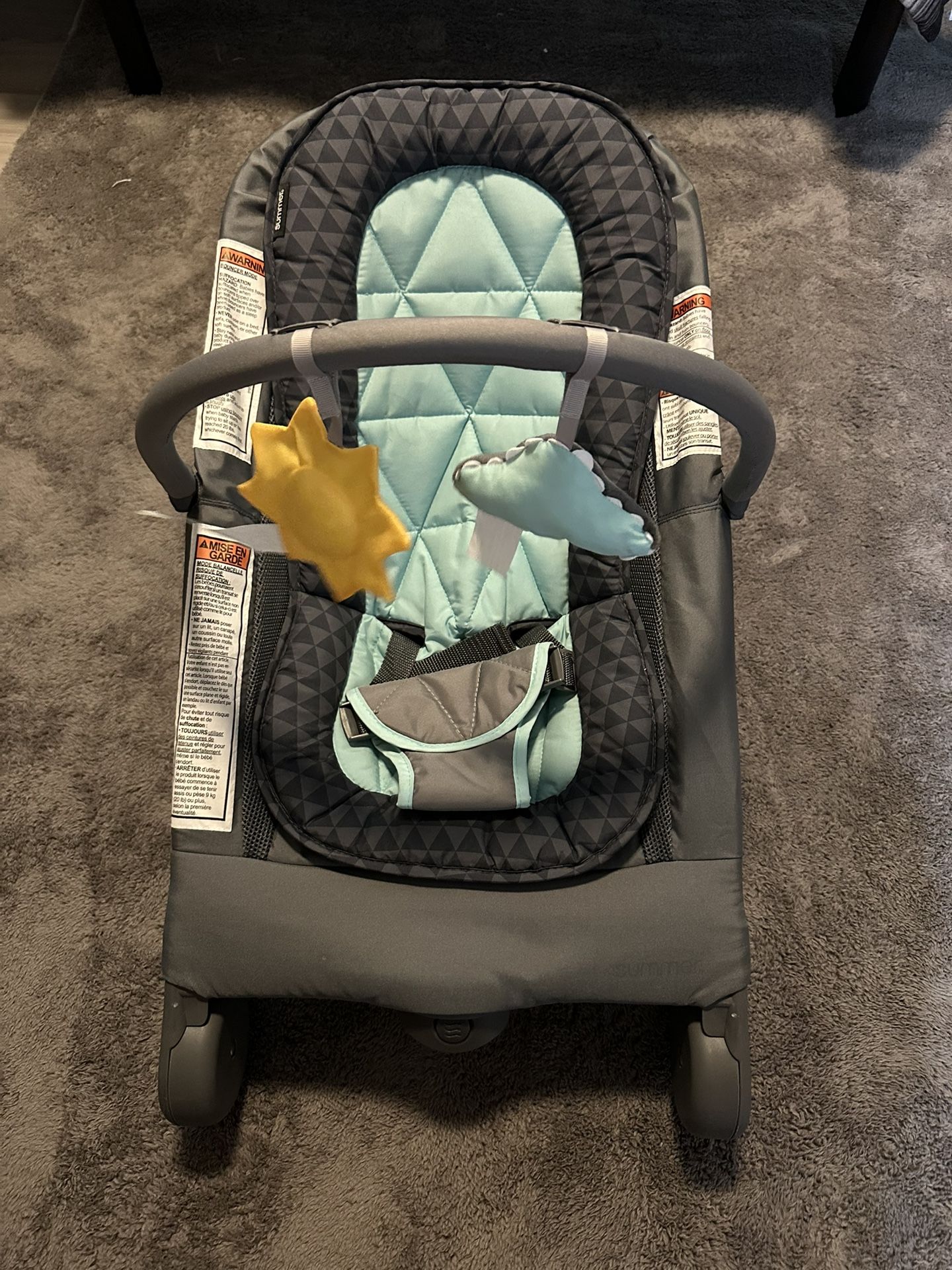 Summer Infant 2-in-1 Bouncer & Rocker Duo