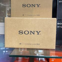 Sony FX3 Cinema Camera