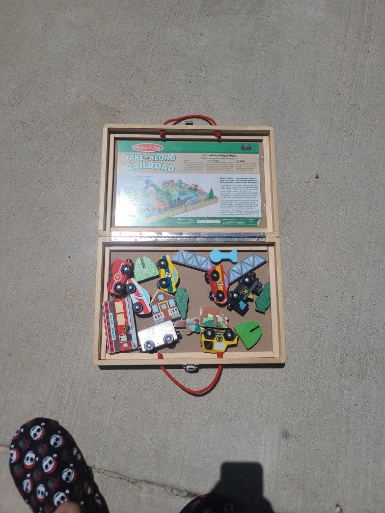 Melissa And Doug Train Town