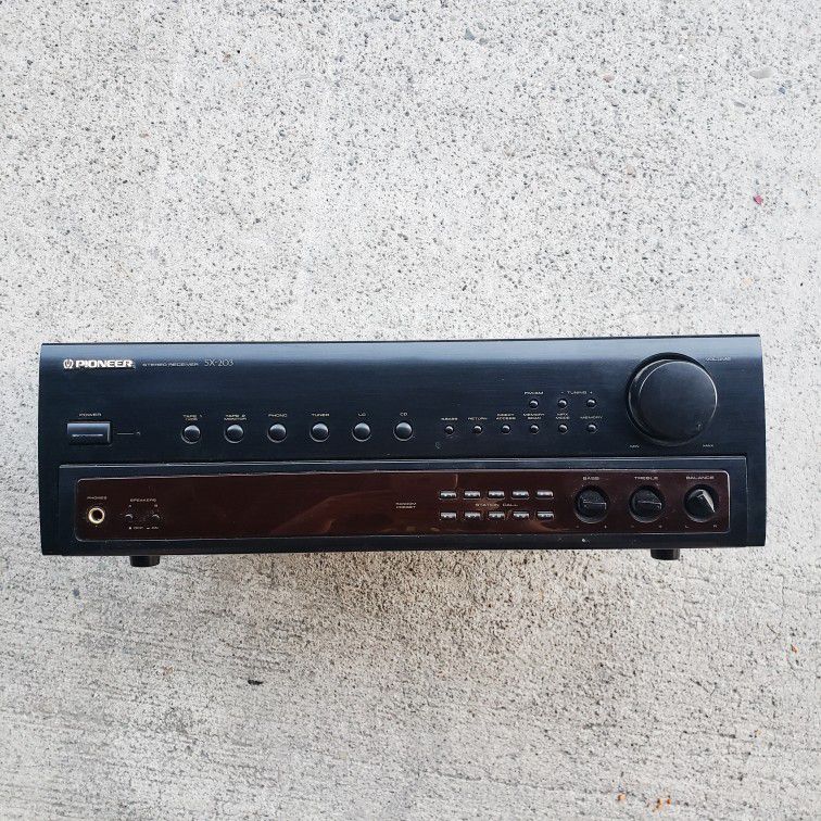 Pioneer Stereo Receiver Sx-203