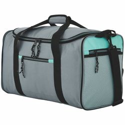 Protege 20 in Collapsible Sport Duffel Bag for Travel, Gray