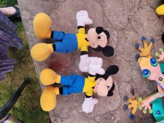 Mickey Mouse Plush Stuffed Toys – Set of 2