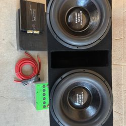 HUGE BASS PACKAGE 🔊🔊- $1800