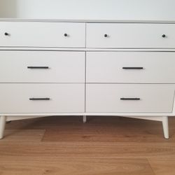 Dresser And 2 Nightstands, ALTON MID CENTURY, LIVING SPACES