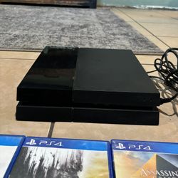 Original PS4 With 9 Games 