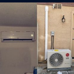 LG Mini Split. Ac and Heat