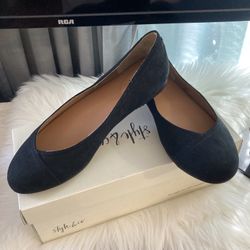 Style & Co New Black Flats Shoes Size 8 