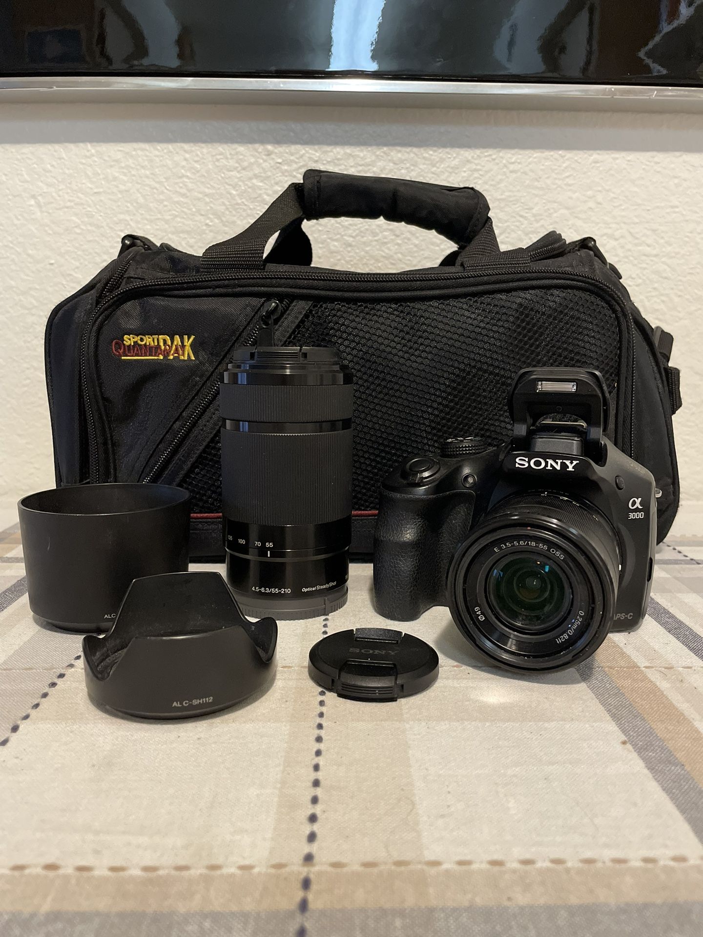 Sony “Alpha A3000” 20.1 MP Mirrorless Camera