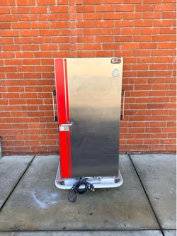Carter-Hoffmann PH1810 3/4 Height Insulated Mobile Heated Cabinet w/ (12) Pan Capacity, 120v