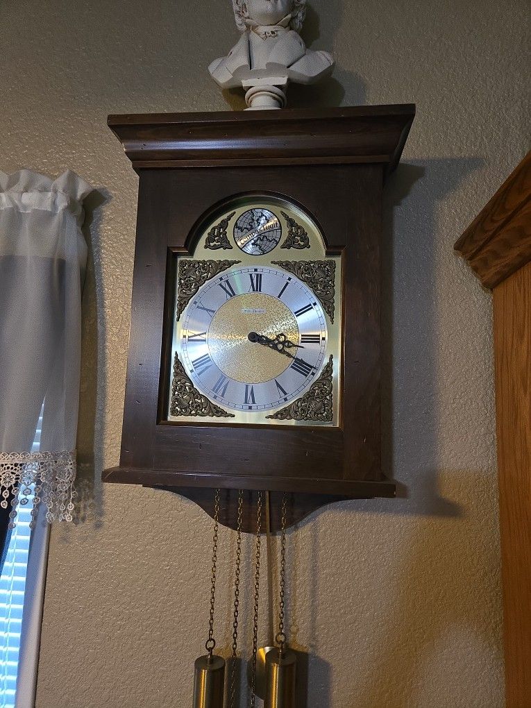 Seth Thomas Weight Driven Wall Clock