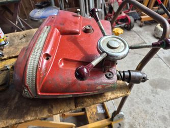 Vintage Red Drill Press Head