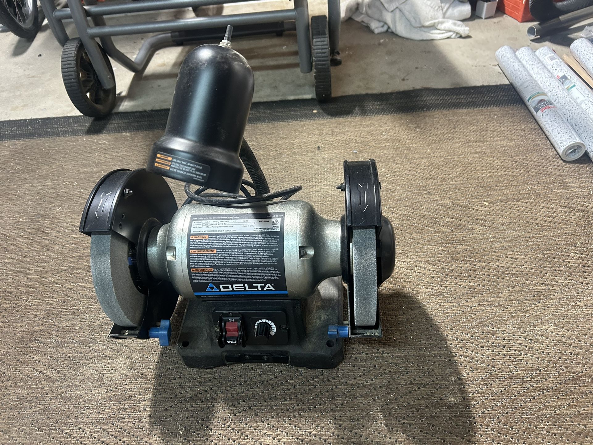 Delta Bench Grinder (Model 23-197) – Variable Speed – $85 (OBO)