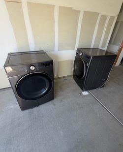 Washer and dryer
