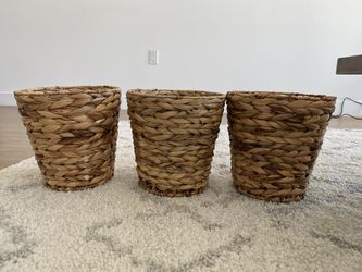 Brand new banana leaf waste basket