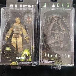 Neca 2014 dog alien and kane